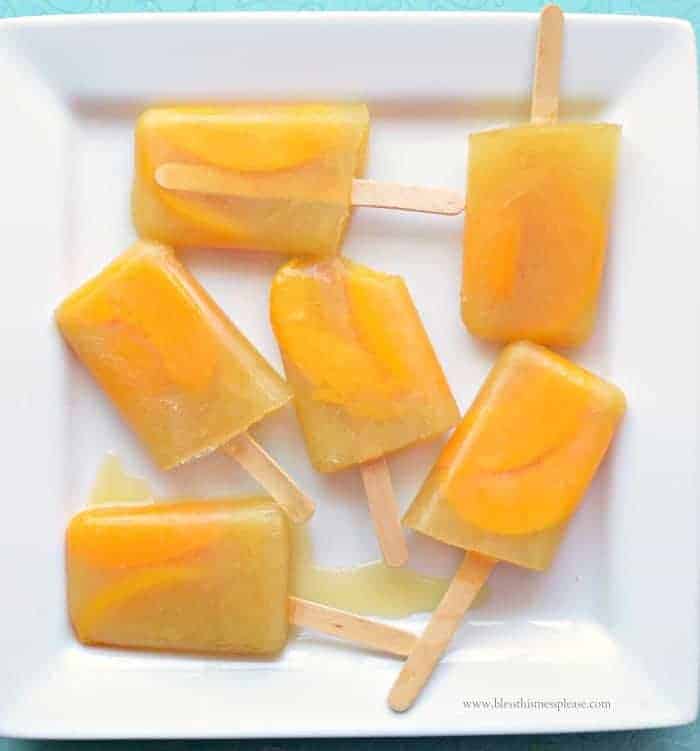 Pineapple Popsicles