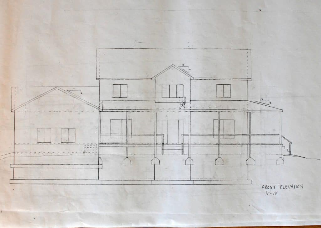 house plans front elevation