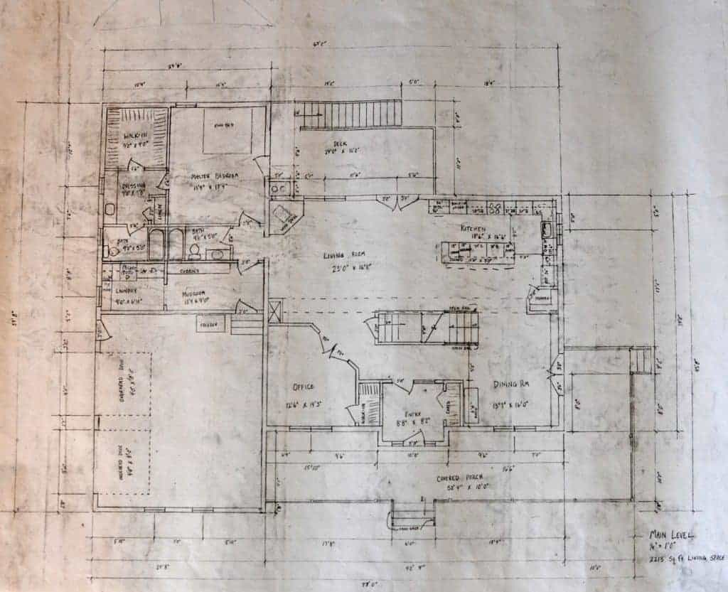 house plans main level