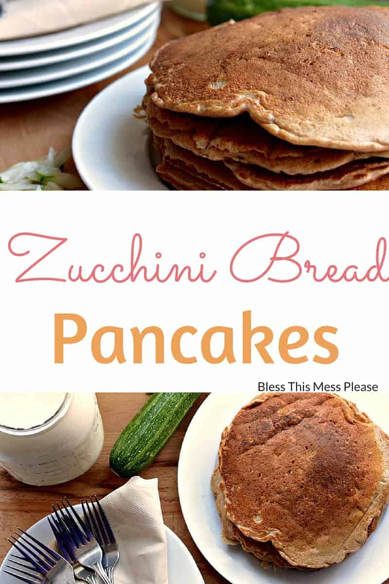 Zucchini Bread Pancakes