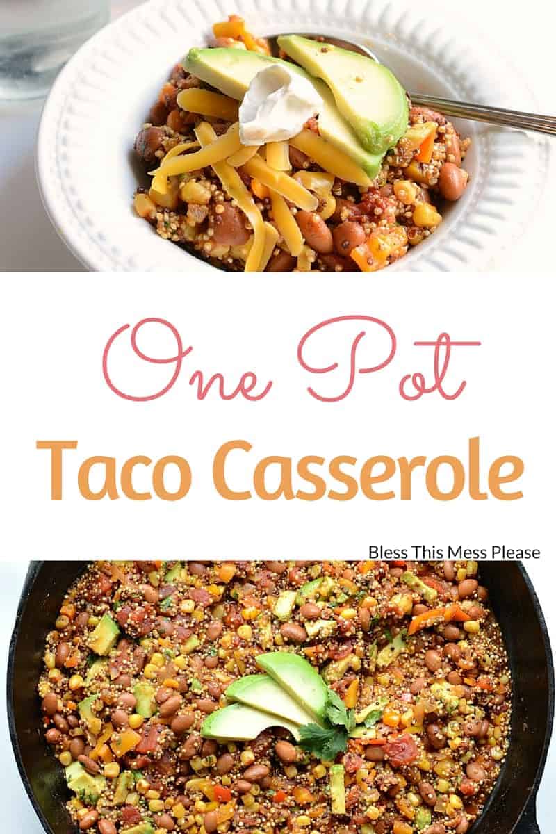 One Pot Taco Casserole