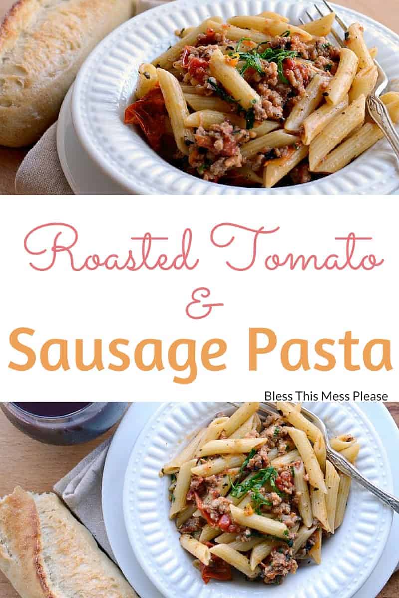 Tomato Sausage Pasta