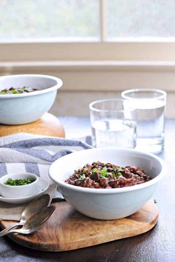 Slow Cooker Vegan Mole Chili from The Pig & Quill