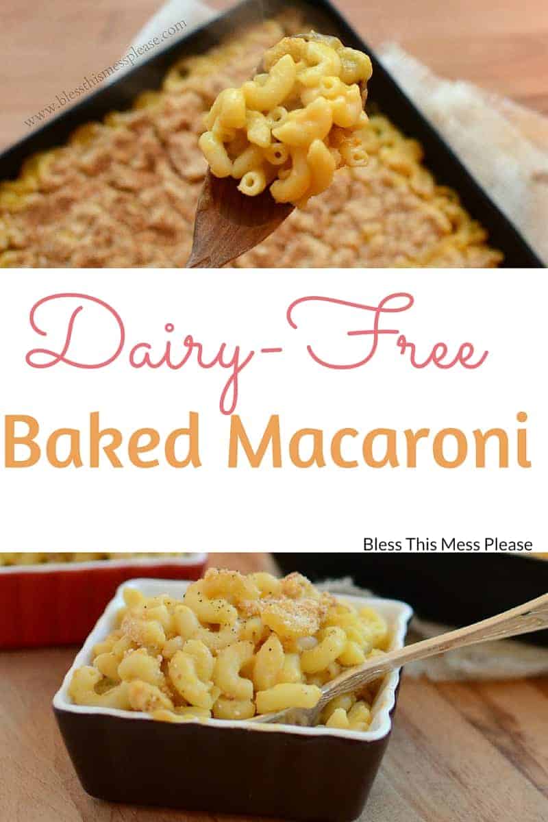 Image of Dairy-Free Baked Macaroni