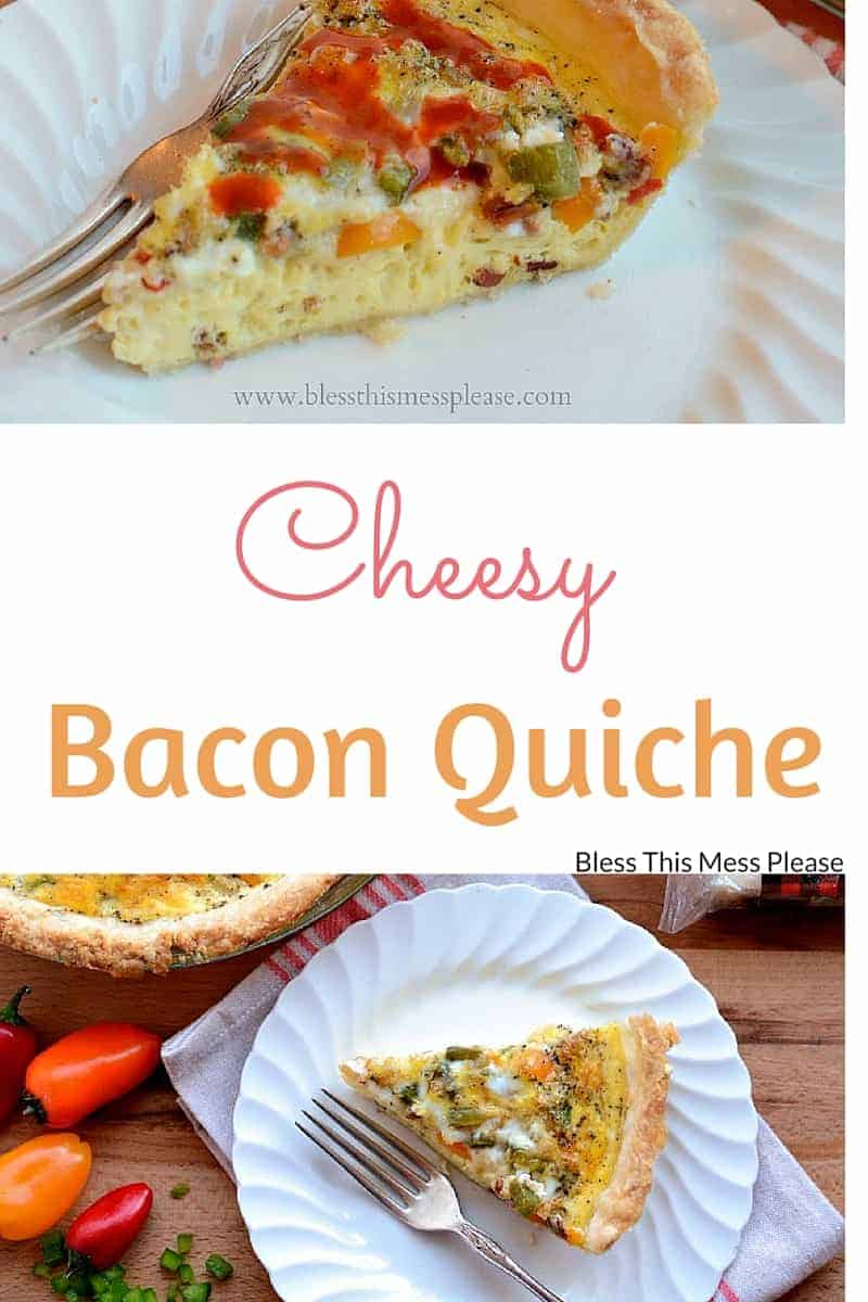 Cheesy Bacon Quiche