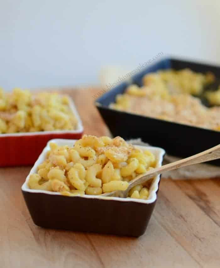 Image of a Bowl of Meatless Monday Baked Macaroni