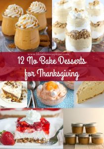 12 No Bake Dessert Recipes for Thanksgiving