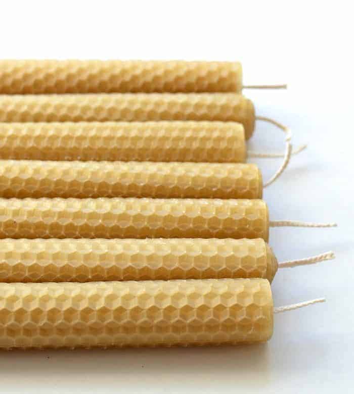 Simple DIY Beeswax Candles — Bless this Mess