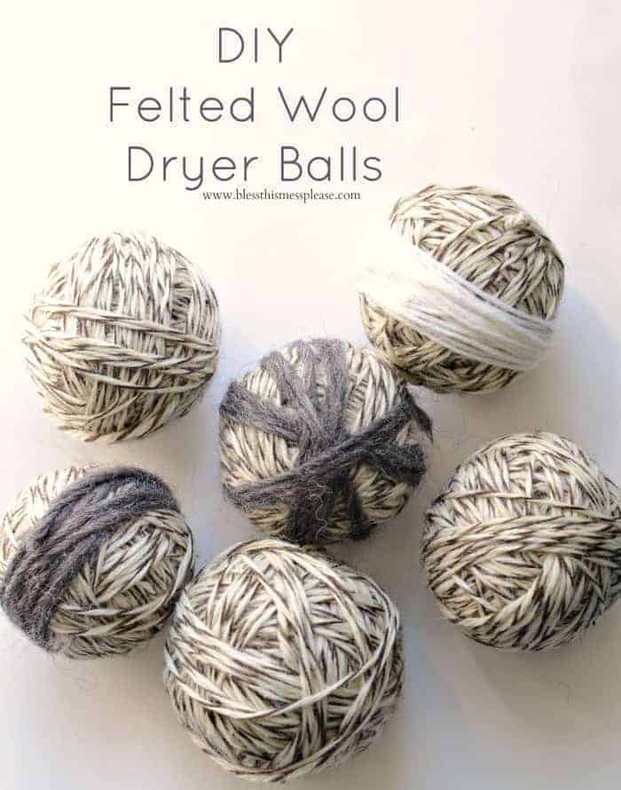 How to Make Wool Dryer Balls