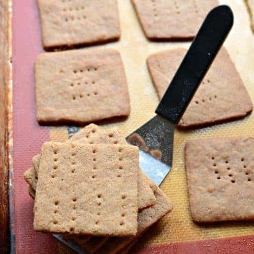 Image of homemade graham crackers