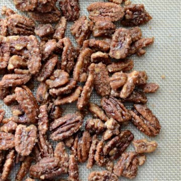 Maple Candied Pecans (Naturally Sweetened)
