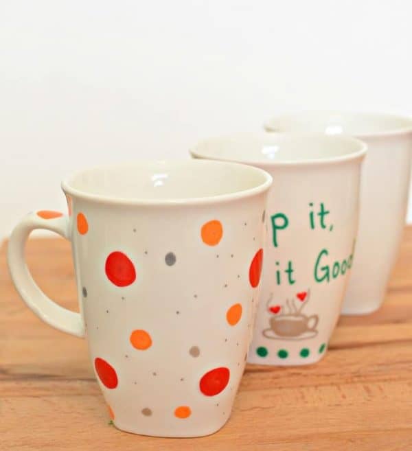 Painted Sharpie Mugs (that won't wash off!) — Bless this Mess