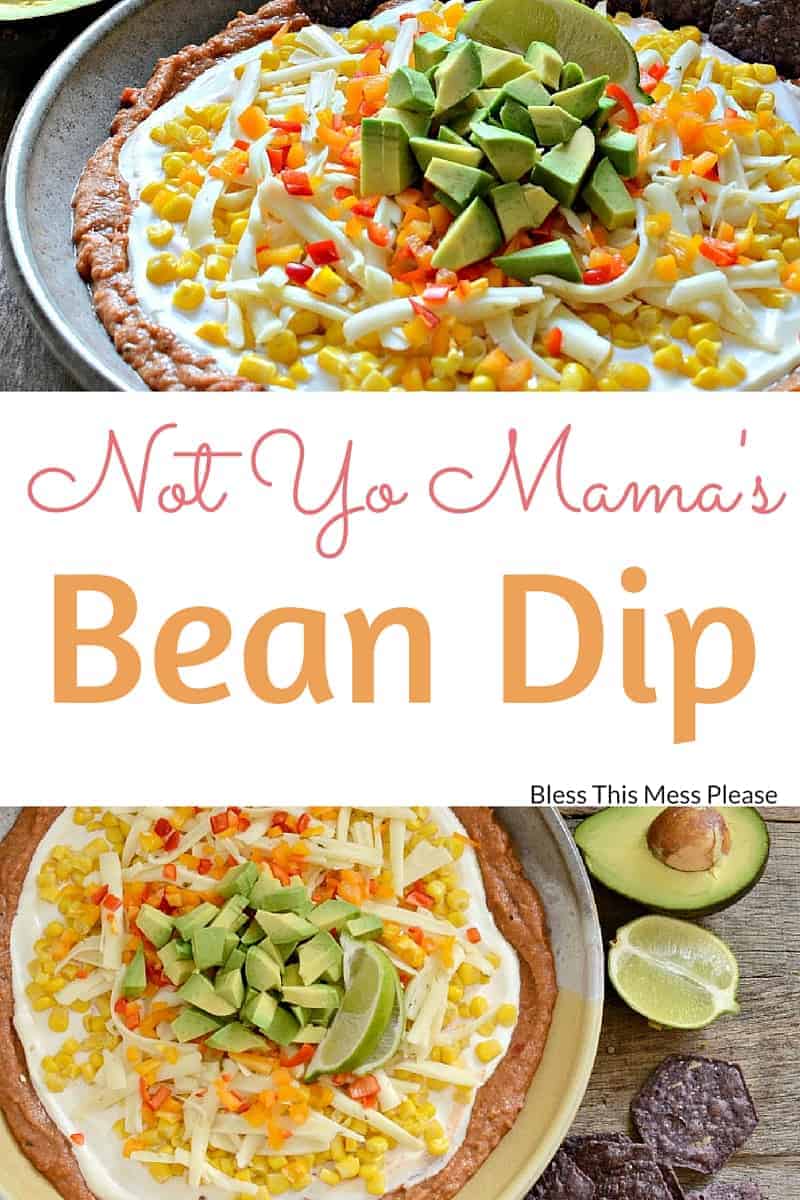Not Yo Mamas Bean Dip