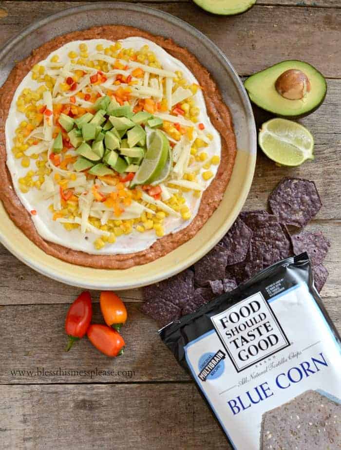 Not Yo Mama's Bean Dip my favorite recipe for a party!