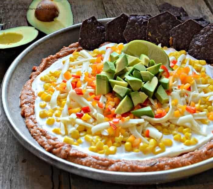 Not Yo Mama's Bean Dip my favorite recipe for a party!