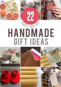 22 Simple Handmade Gifts PLUS a $100 Amazon Gift Card Giveaway!