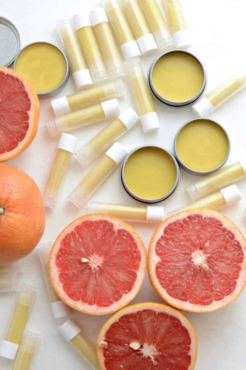 Homemade Beeswax Lip Balm Homemade Pink Grapefruit Burt s Bees 