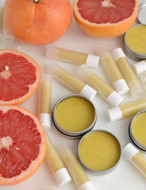 Homemade Beeswax Lip Balm