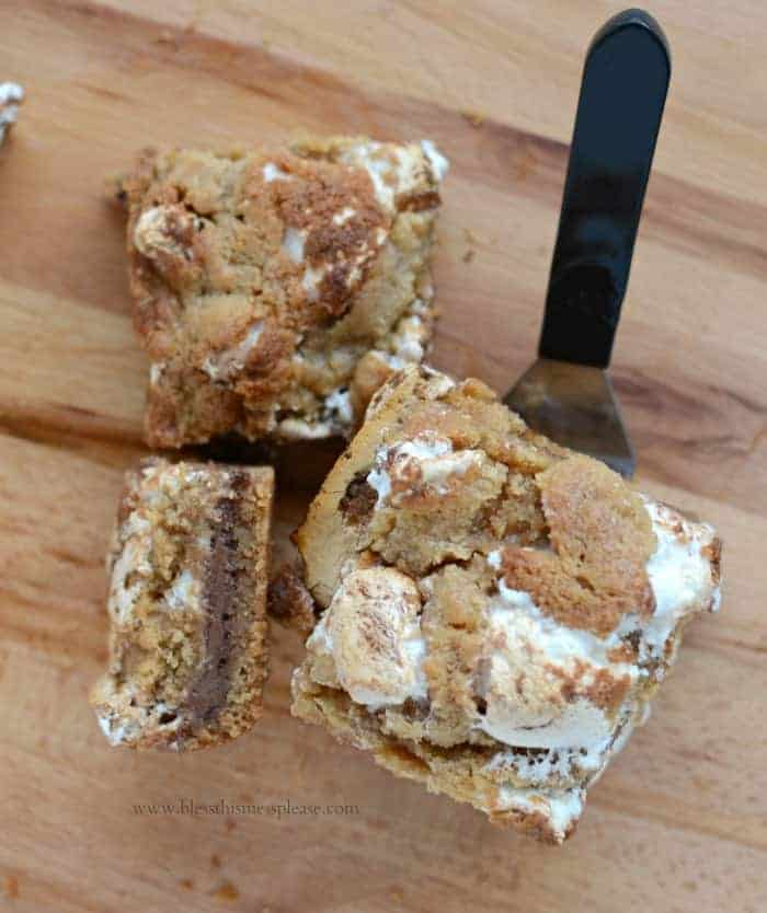 Amazing Nutella S'mores Bars recipe