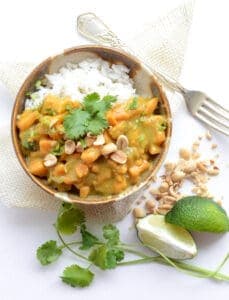 Quick and Easy Sweet Potato Curry (meatless)