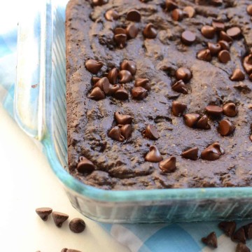 Healthy Lower Calorie Brownies (still made with real ingredients)