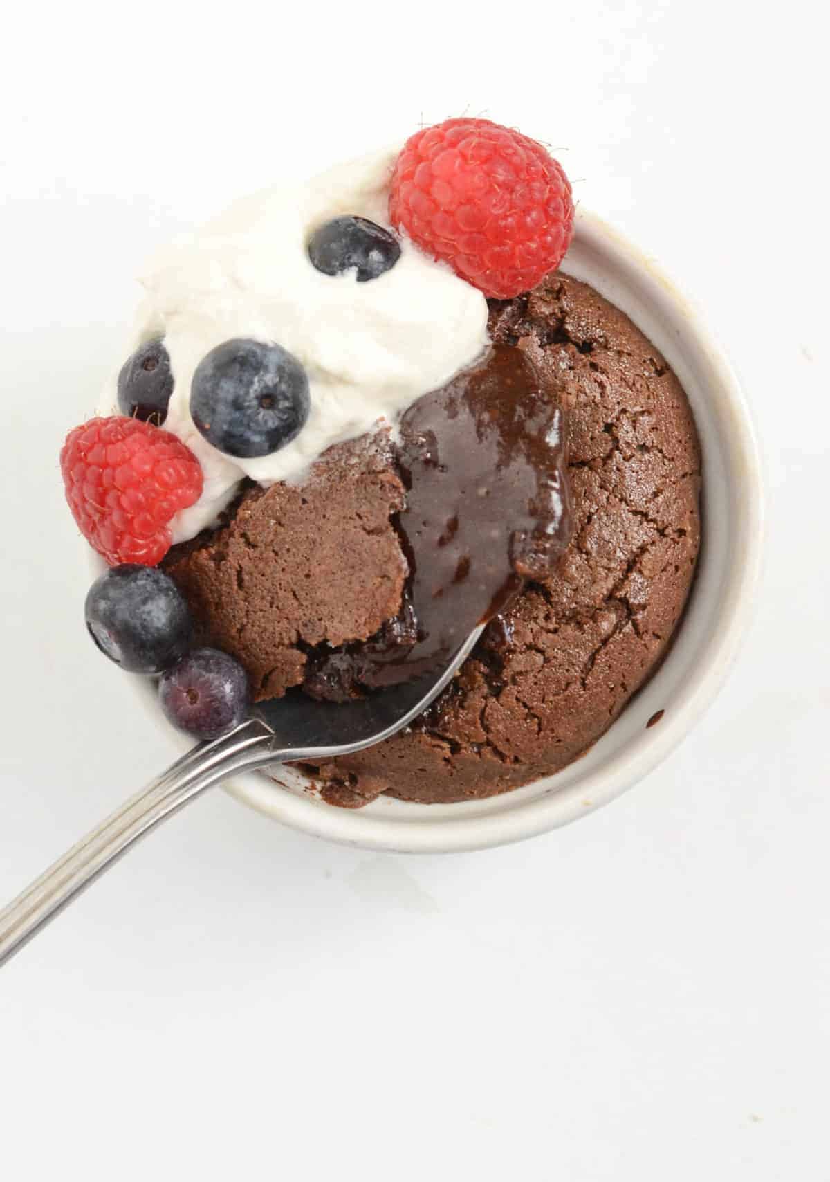 Chocolate Molten Lava Cakes are one of my very favorite dessert recipes - and they only take a total of 20 minutes from start to eating!