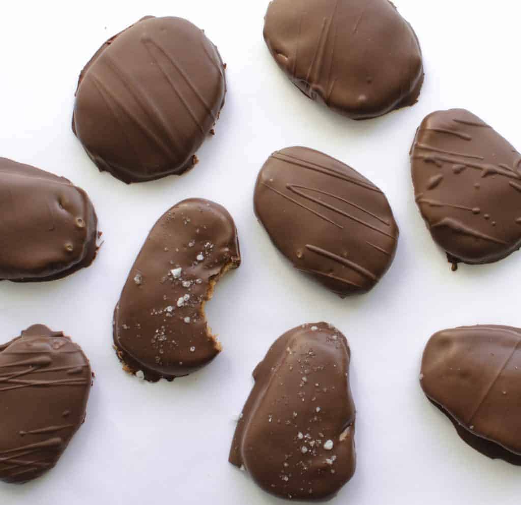 The most amazing Healthy Reese's Peanut Butter Eggs recipe (better than the real thing!)