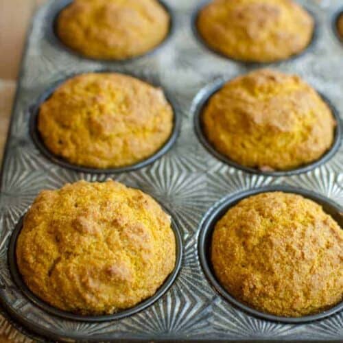 Fluffy Pumpkin Cornbread Muffins Fluffy Pumpkin Cornbread Muffins