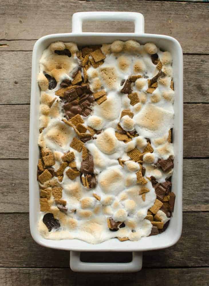 The best Easy S'mores Brownies recipe with Mom's Best Cereals