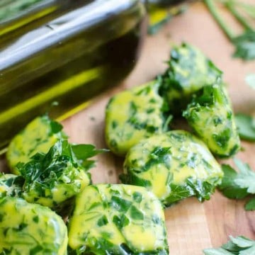How to Save Fresh Herbs: Herb Bombs