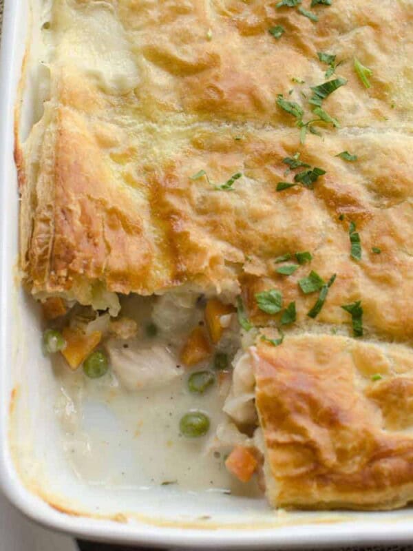 Image of a Chicken Pumpkin Pot Pie