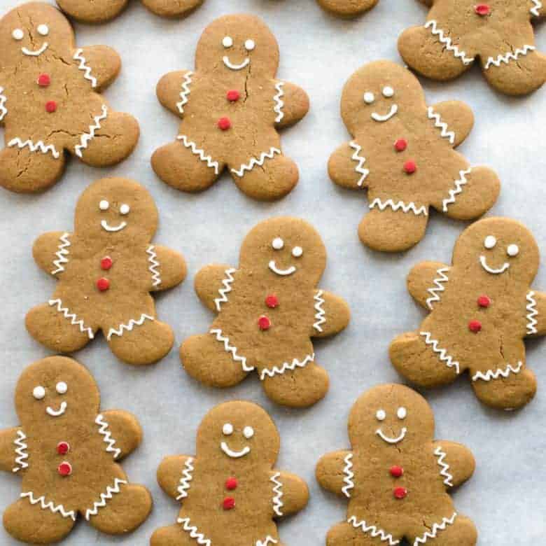 Classic Gingerbread Cookies - Bless This Mess
