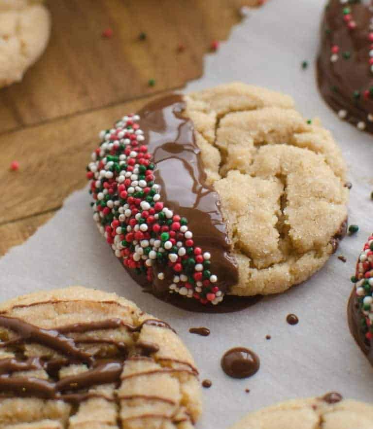 Peanut Butter Christmas Cookies Recipe Bless This Mess