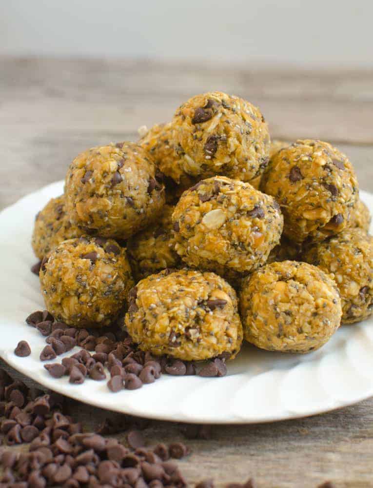 No Bake Pumpkin Oatmeal Energy Balls Healthy Energy Bites pumpkin-energy-balls-recipe