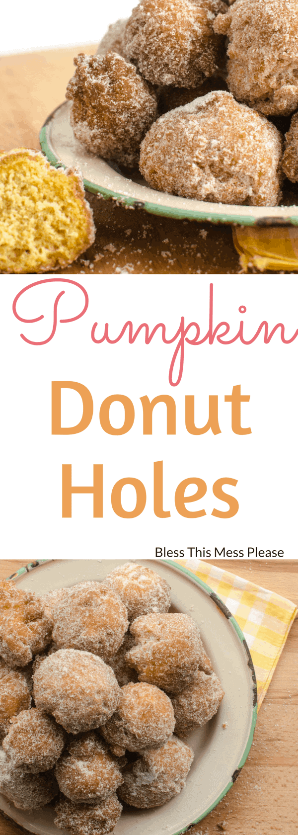 Pumpkin Donut Holes