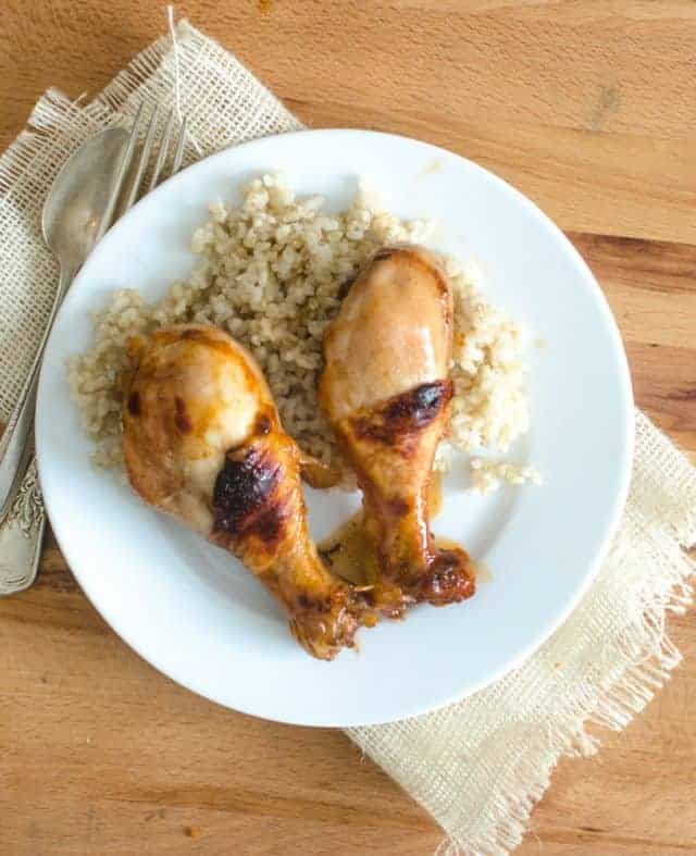 Sriracha Honey Chicken Legs