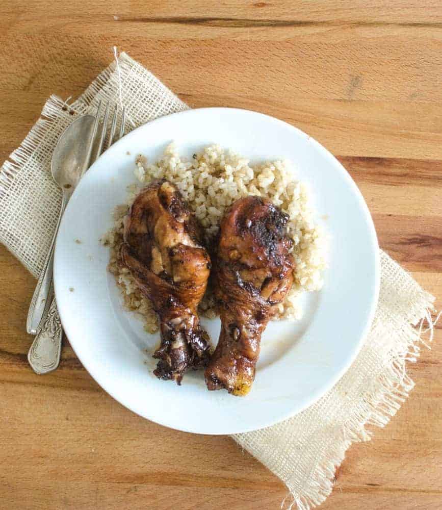 Maple Dijon Chicken Legs