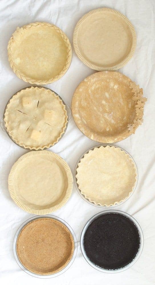 This is your ULTIMATE guide to making a perfect pie crust! It has 4 great recipes - traditional, whole wheat, graham cracker & chocolate cookie crusts.