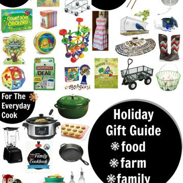2016 Holiday Gift Guide: Food, Farm, Family
