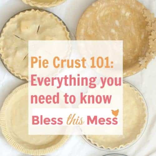 Image of four perfect pie crust