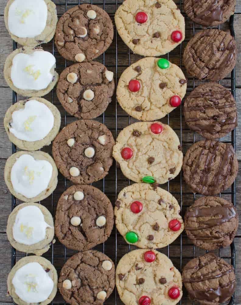 1 Dough, 4 Christmas Cookie Recipes | Easy Holiday Cookie Ideas!
