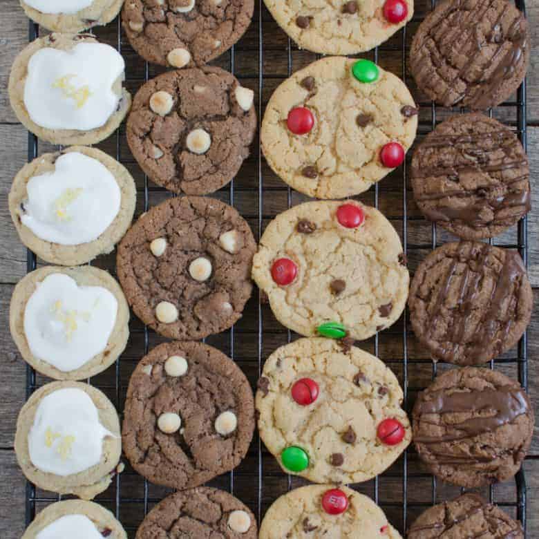 1 Dough, 4 Christmas Cookies — Bless this Mess