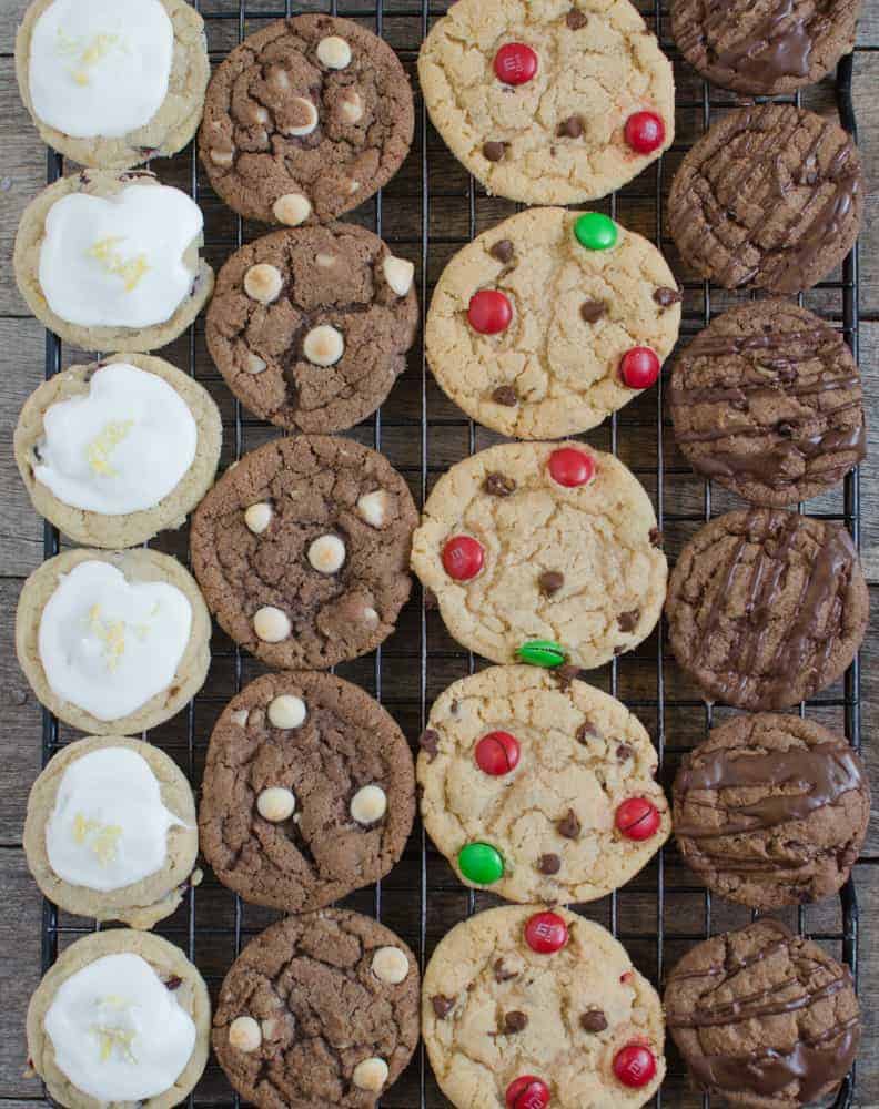 1 Dough 4 Christmas Cookie Recipes Easy Holiday Cookie Ideas