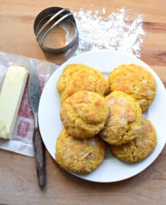 Quick and Easy Sweet Potato Biscuits