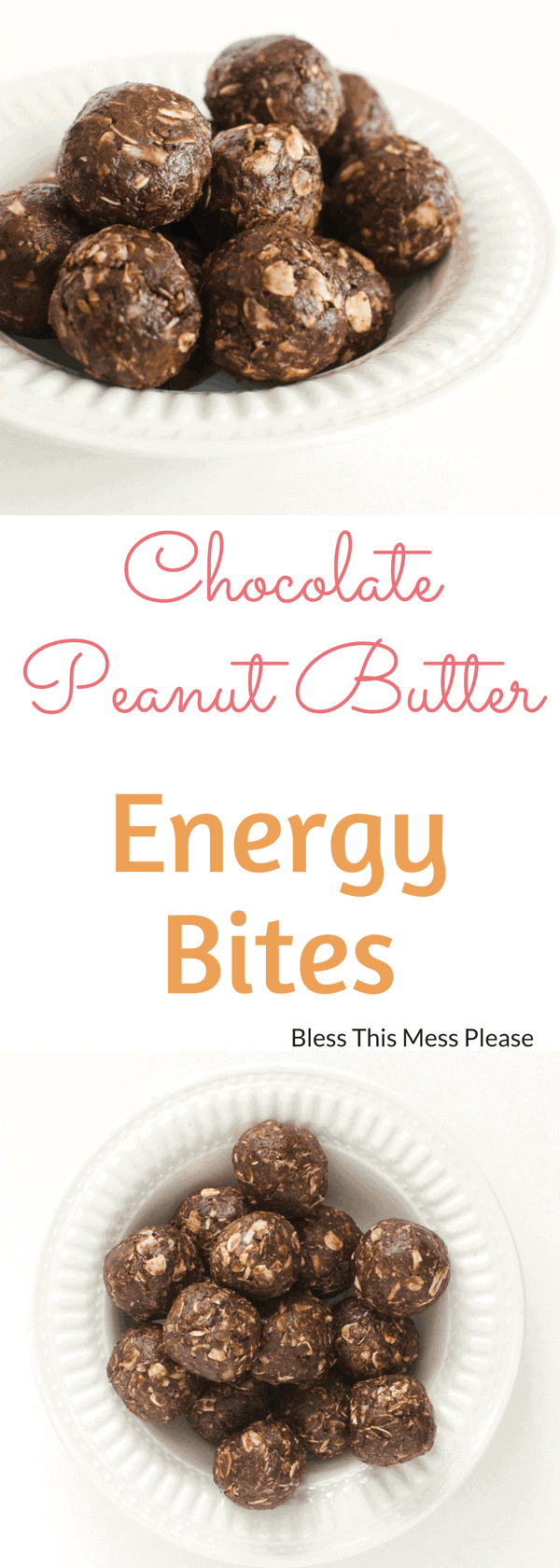 Chocolate Peanut Butter Energy Bites