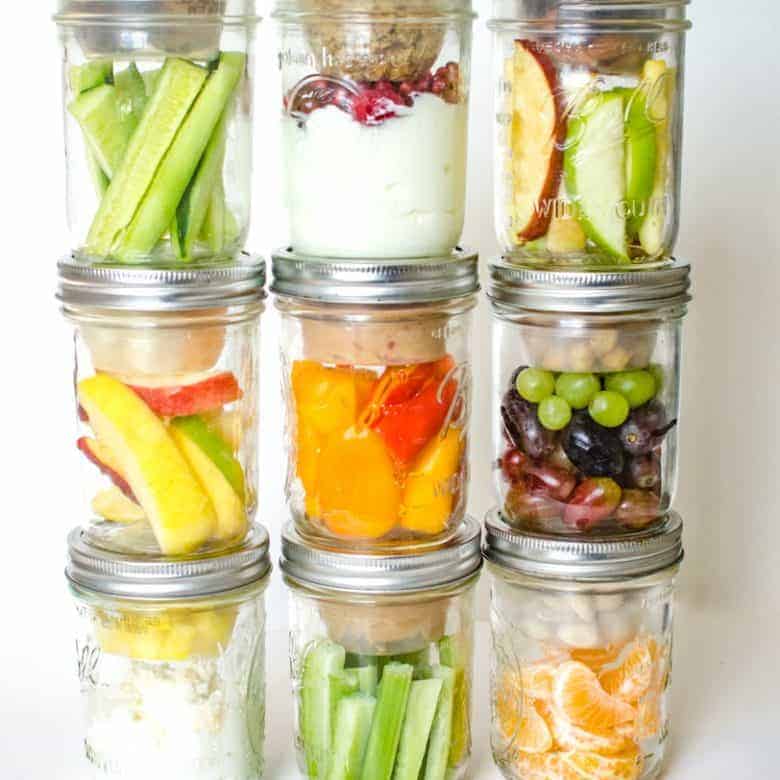 10 Easy & Healthy Snacks You Can Prep in Advance Healthy Snack Ideas