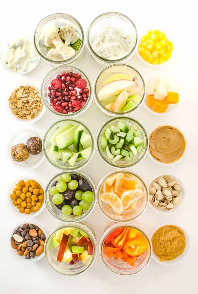 4 Healthy Grab-and-Go Snack Jars 