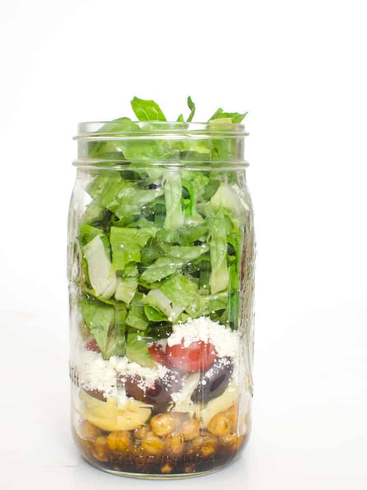 Everyday Mason Jar Salad - Simply Scratch