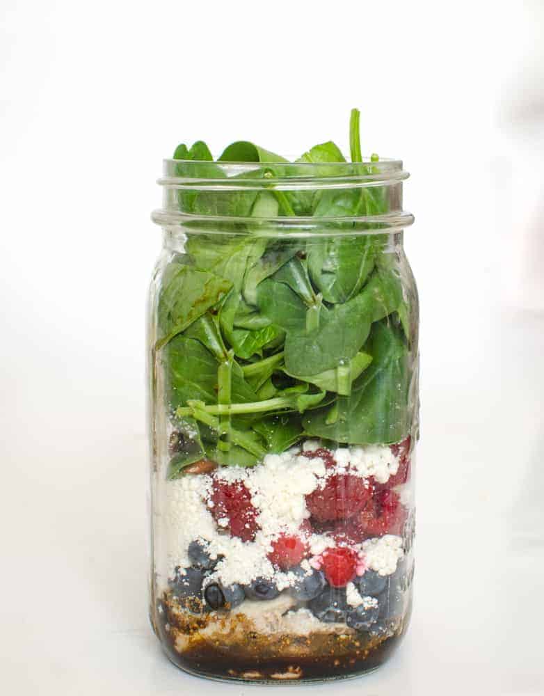 Everyday Mason Jar Salad - Simply Scratch