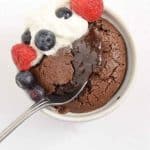 Chocolate Molten Lava Cakes are one of my very favorite dessert recipes - and they only take a total of 20 minutes from start to eating!